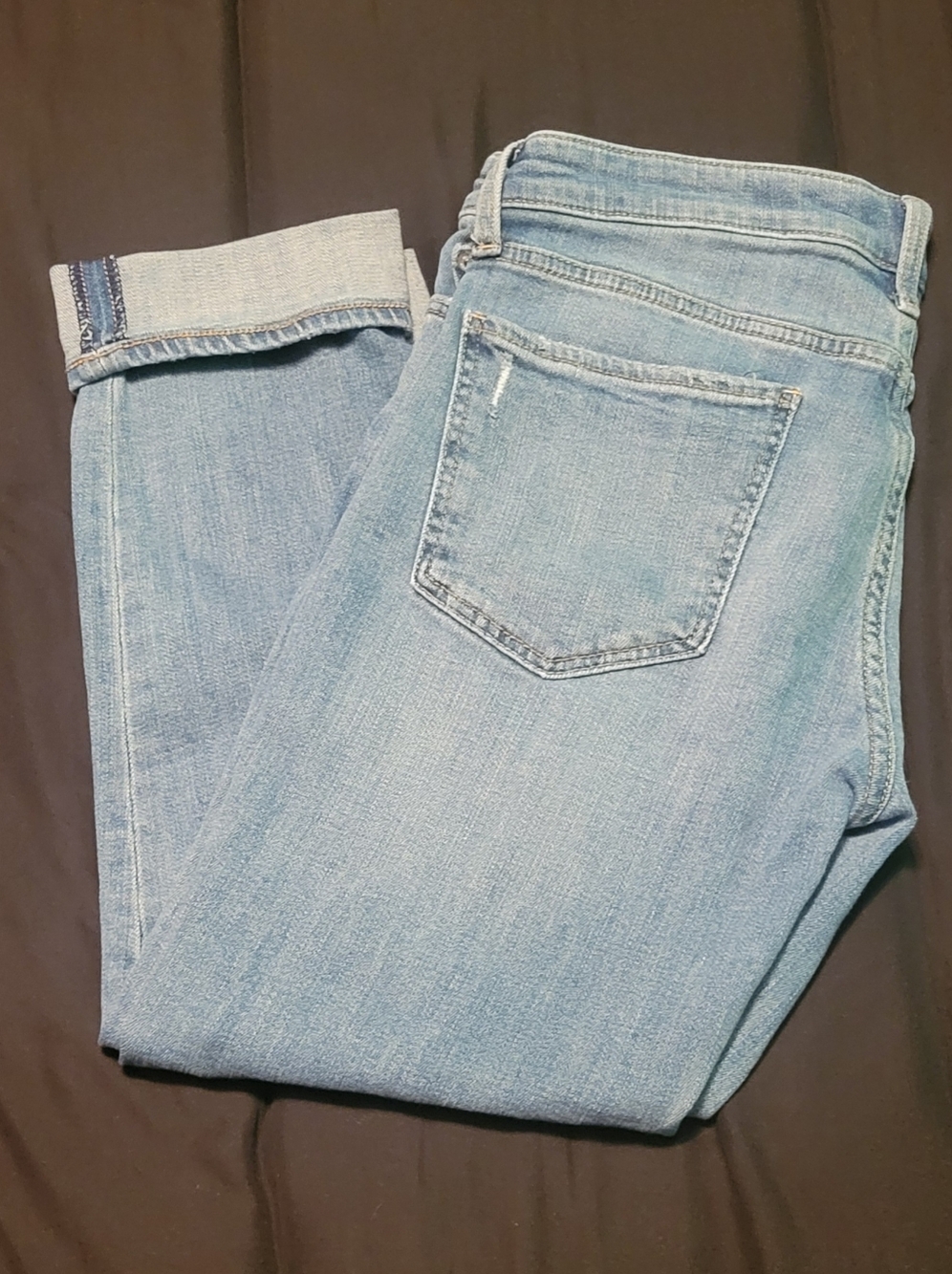Lucky Brand Vintage Light Wash Mid Rise Boyfriend Sienna Jeans